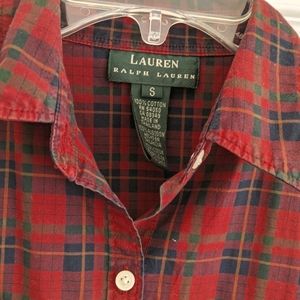 Lauren Ralph Lauren Red plaid Button-down shirt